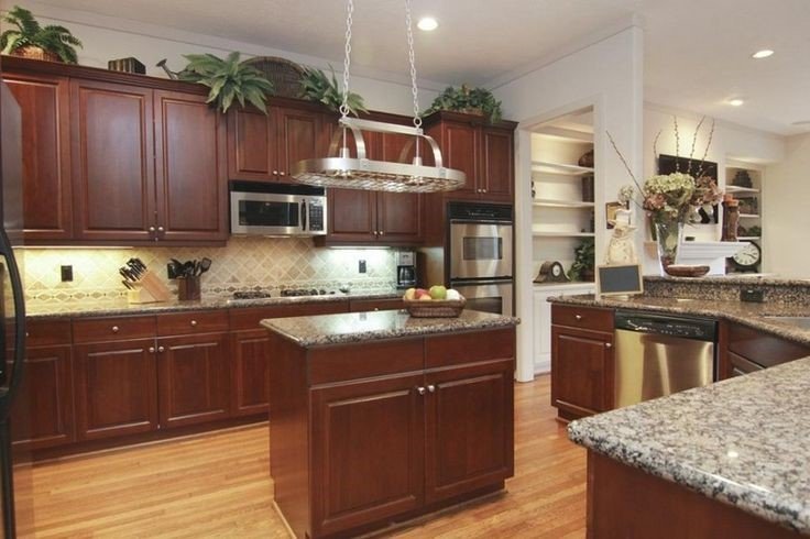 above kitchen cabinet decor 