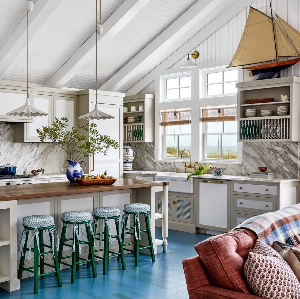 above kitchen cabinet decor