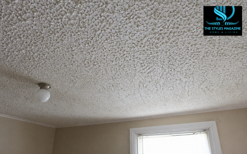 asbestos stucco ceiling