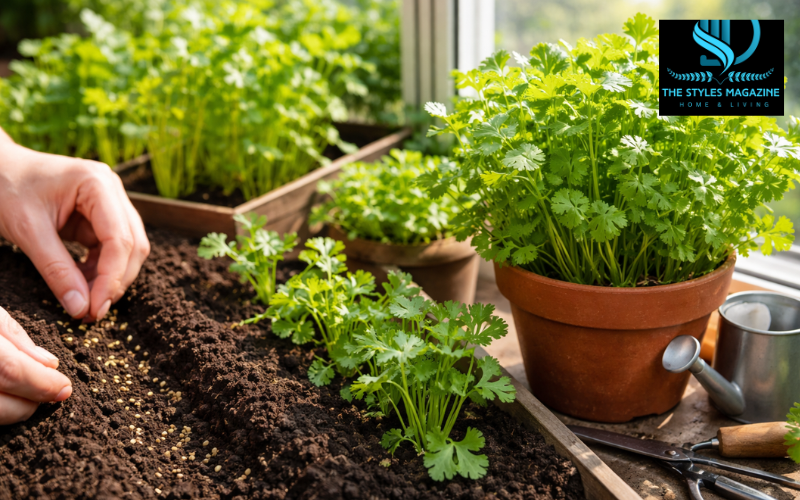 how do you grow cilantro plants