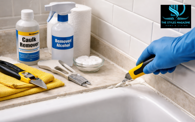how to remove silicone caulk
