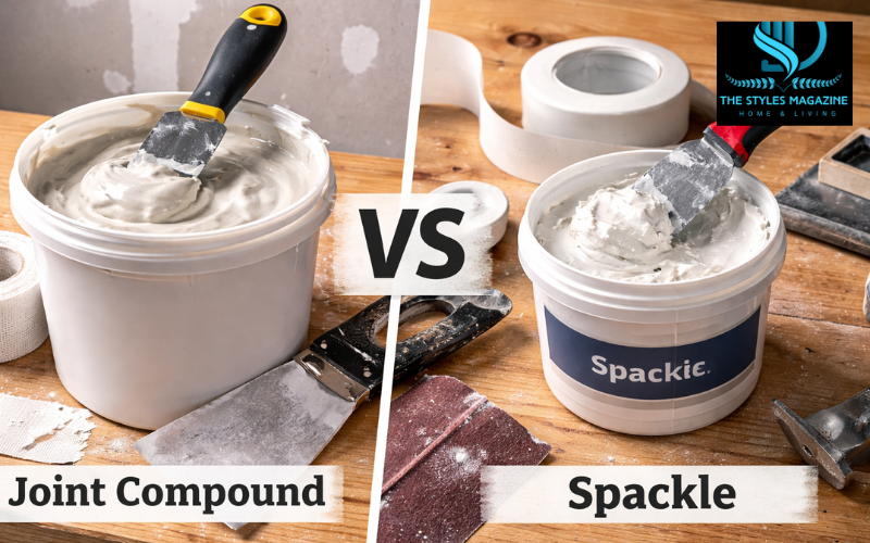 joint compound vs spackle