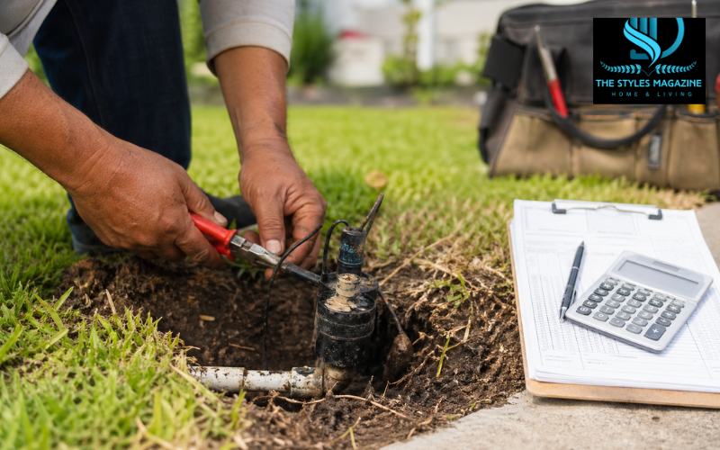 sprinkler repair cost