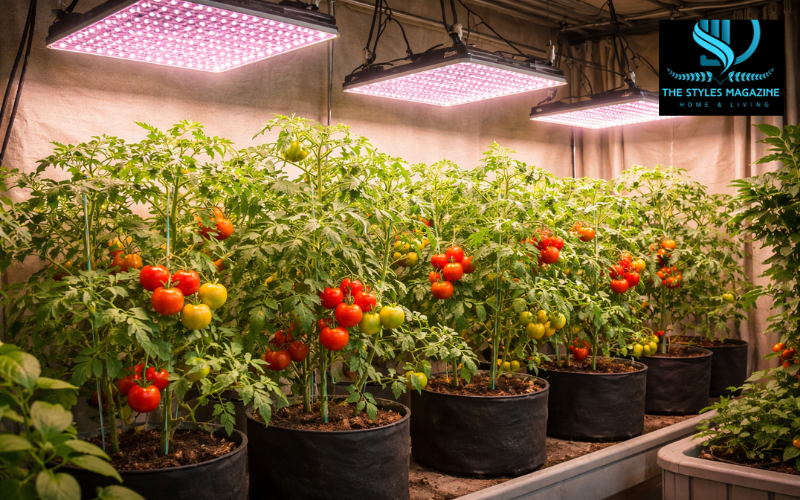 using grow lights for tomatoes