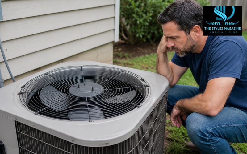 fan on ac unit not spinning