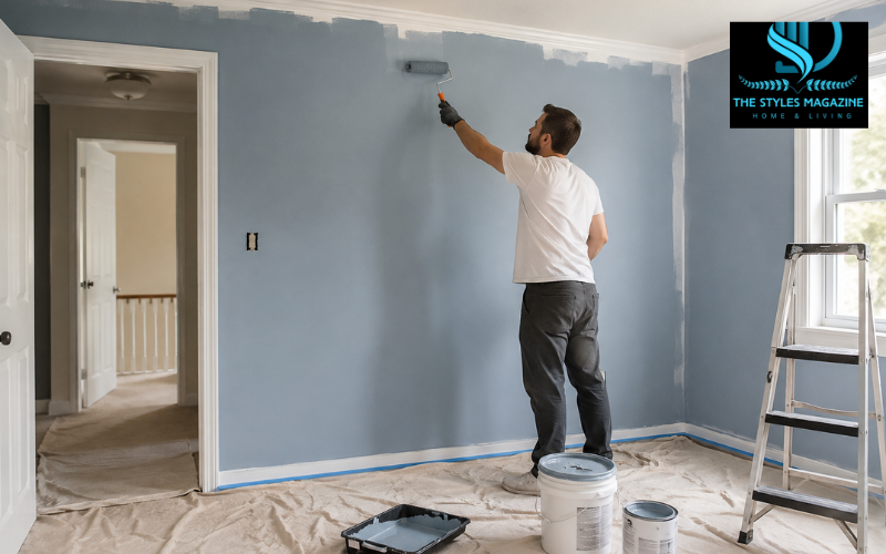 how to paint a room