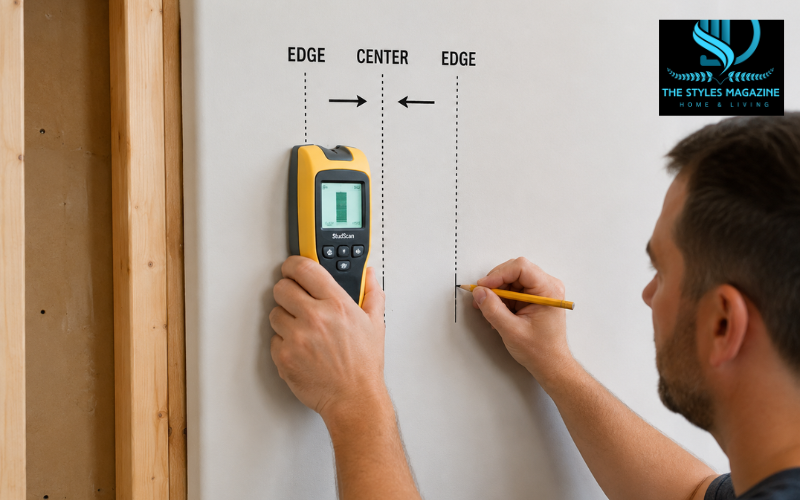 how to use a stud finder