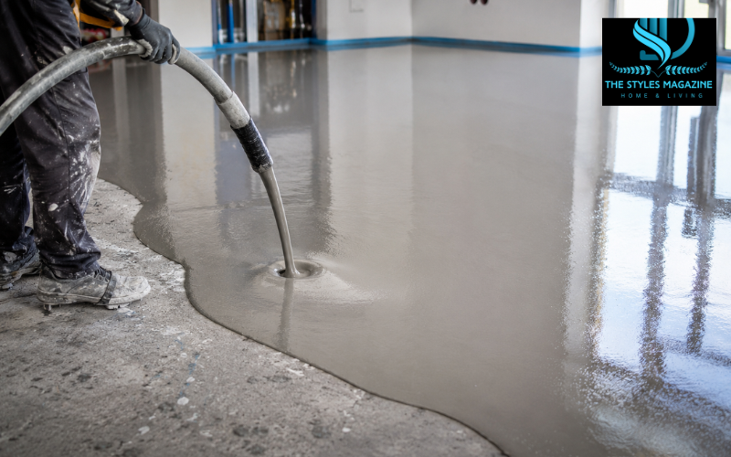 self leveling concrete