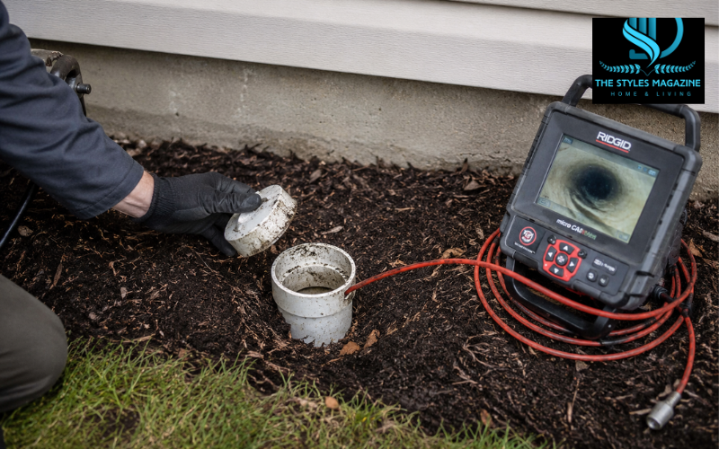 sewer line clean out
