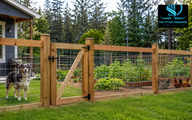 hog wire fence