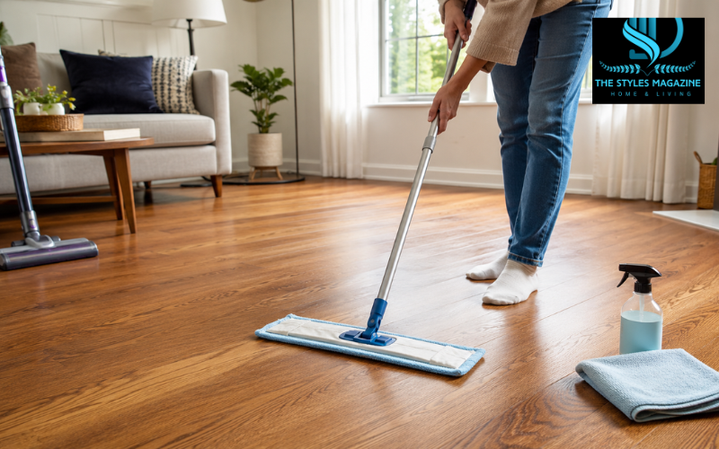 how to clean hardwood floors