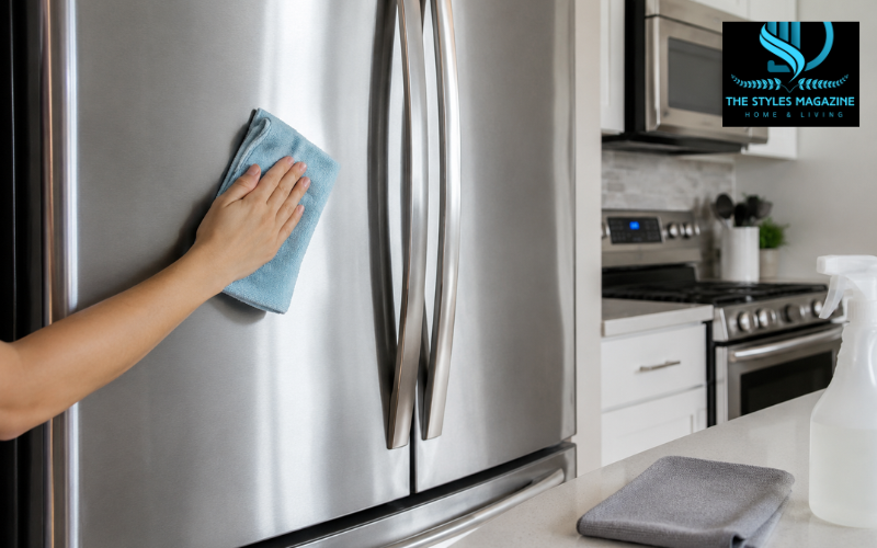 how to clean stainless steel appliances