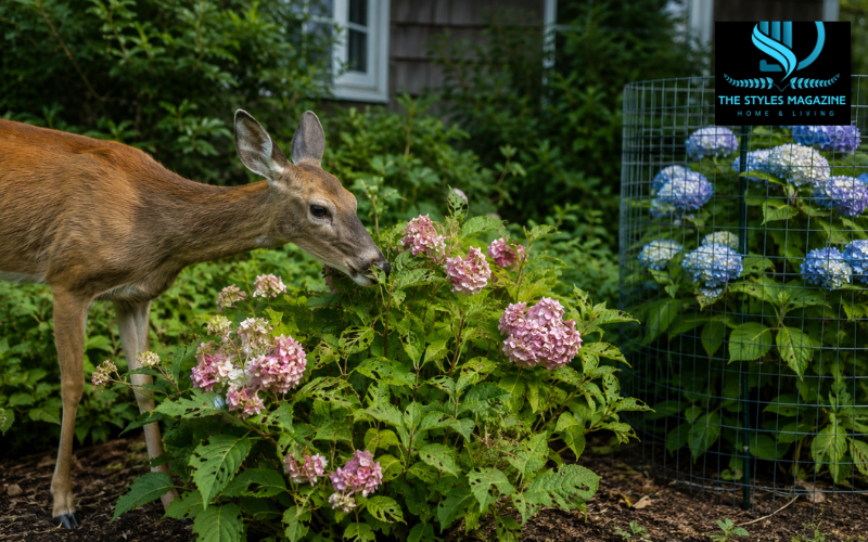 do deer eat hydrangeas