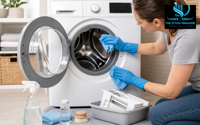 how to clean washer