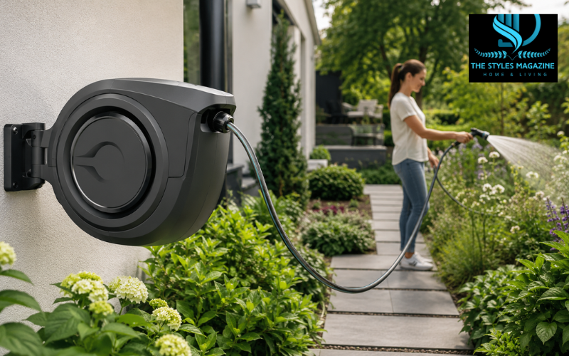 retractable hose reel