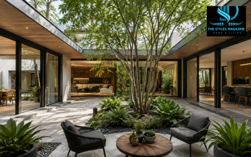 atrium house