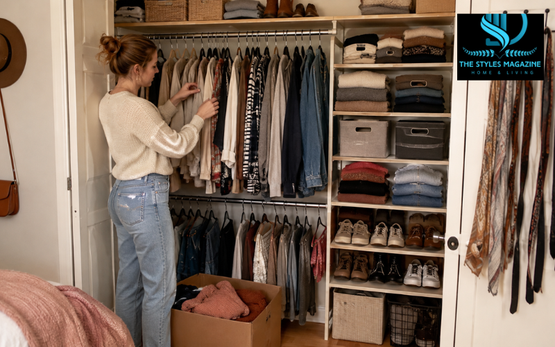 best way to organize a closet on a budget