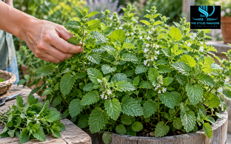 lemon balm plant
