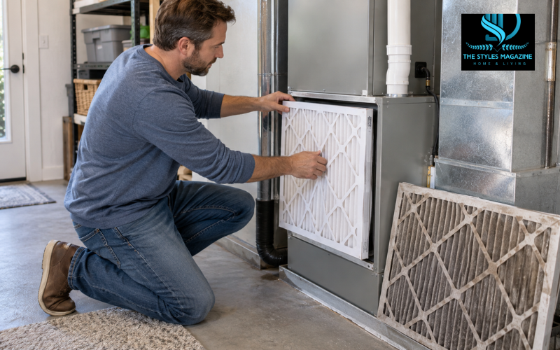 replace air filter ac