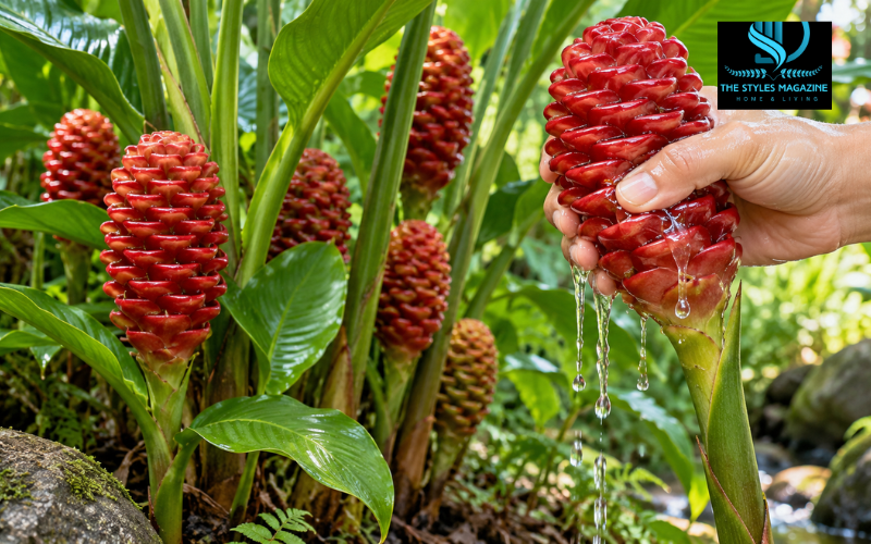 shampoo ginger plant